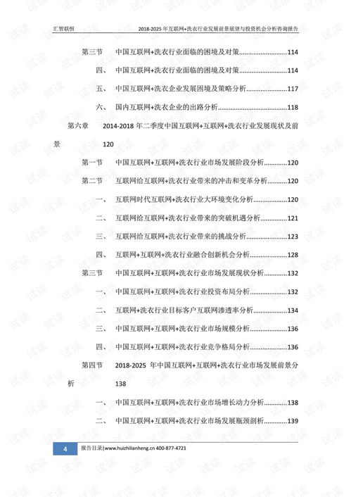 2018 2025年互聯網 洗衣行業發展前景展望與投資機會分析咨詢報告.pdf